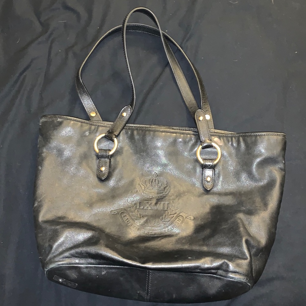 Lauren Ralph Lauren leather bag